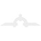 Ekena Millwork Ericson Architectural Grade PVC Gable Bracket, 84"W x 24 1/2"H x 2"D x 6"F, 7/12 Pitch GBP084X25X0206ERI00 - alternate 5